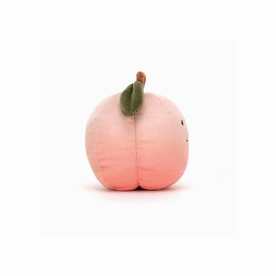 Jellycat Fabulous Fruit Peach Australia | 154369MAD